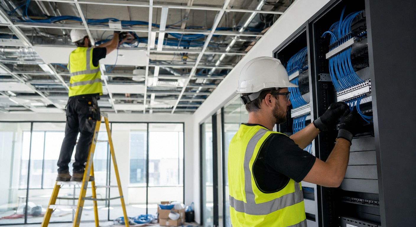 Network & Data Cabling by LA Telecom Installers